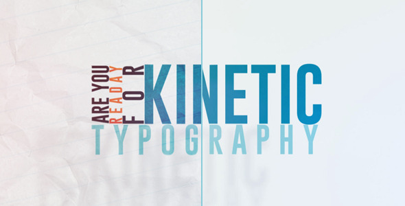 Kinetic Typography Pack After Effects Template Videohive 7182763 After Effects Project Files Kinetic Typography Powerpoint Template